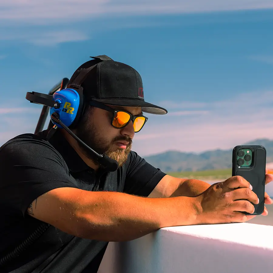 Adrian Perez with CPT at Spring Mountain Motorsports Ranch