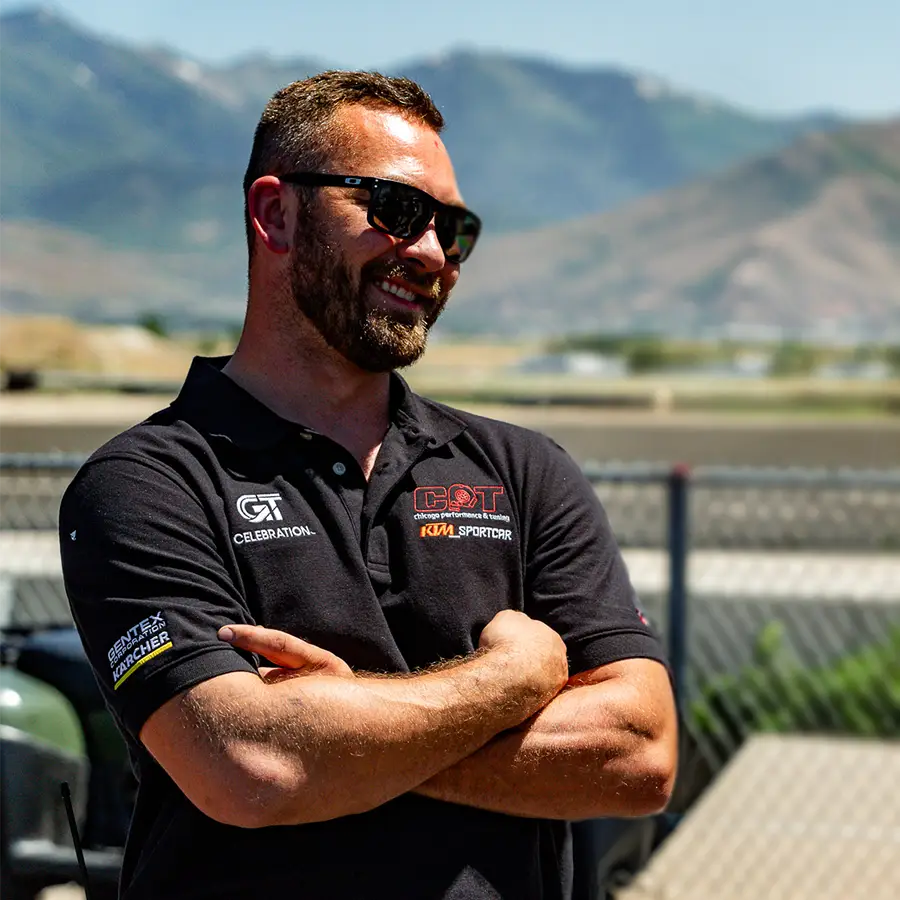 Joseph Lovelady with CPT at Utah Motorsports Campus