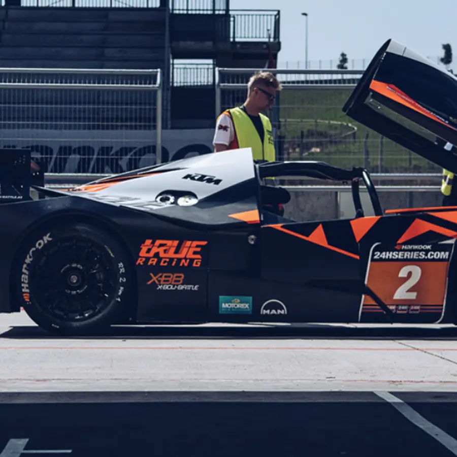 Rudolfs Eglitis with CPT and KTM X-BOW GT4